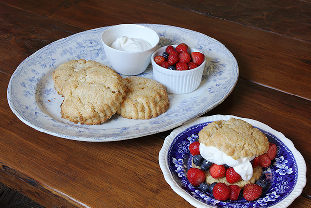 Whole Grain Biscuits and Shortcake